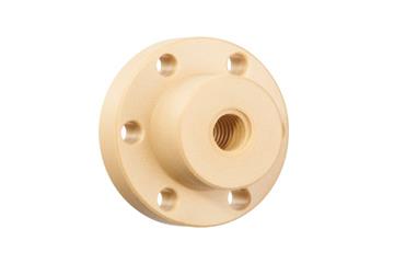 dryspin® flange lead screw nut, thermoplastic ACME, JFRI
