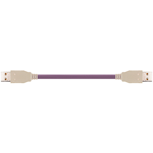 Bus cable | USB 2.0, TPE, connector A: USB 2.0 Type A, connector B: USB 2.0 Type A
