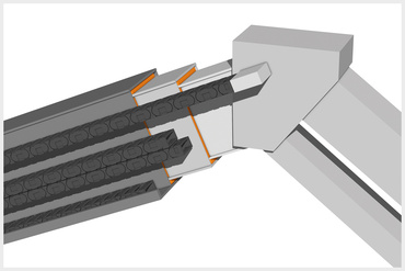 Lubrication-free bearing with iglidur® bar stock