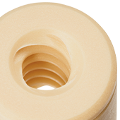 Cylindrical lead screw nut