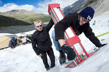 Melting probe with bearing element made of iglidur® bar stock