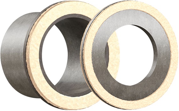 iglidur SG03 plain bearing and thrust washer with felt seal