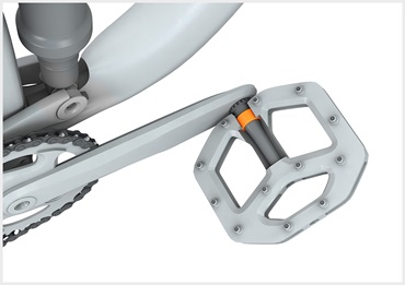 iglidur plain bearings in pedals